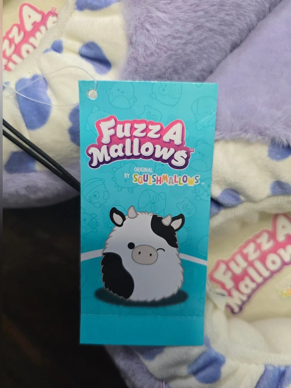 NWT Squishmallow Girls Fuzz A Mallow Size 4-5 Slipper Shoe